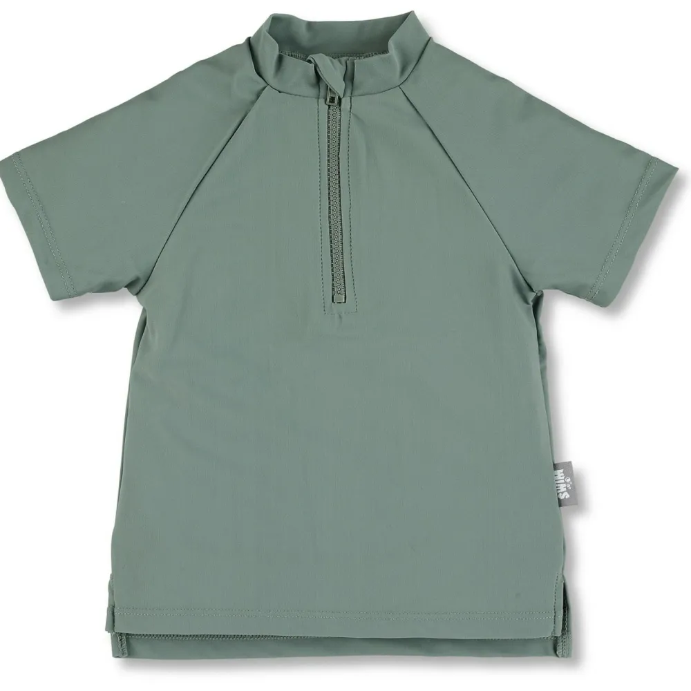 - Kid's Kurzarm-Schwimmshirt Half Zip - Lycra < Sterntaler New