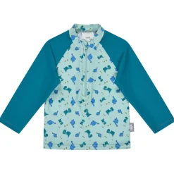 Sterntaler - Kid's Badeshirt Langarm Dino - Lycra Eisgrün Outlet