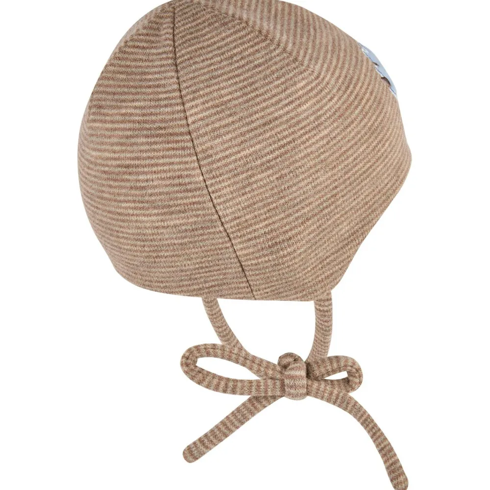 Sterntaler - Kid's Beanie Dino Embroidery - Mütze Braun Melange Online