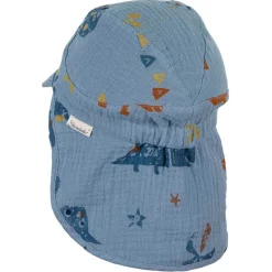 Sterntaler Caps|Kopfbedeckungen-- Kid's Schirmmütze Nacken Dinosaurier - Cap Grey Blue