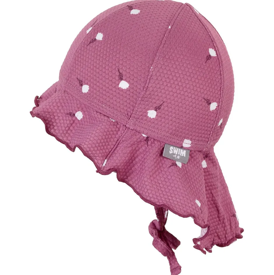 Sterntaler Caps|Kopfbedeckungen-- Kid's Schirmmütze Nacken Blumen - Cap Purpur