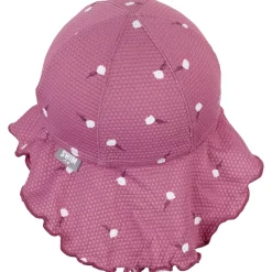Sterntaler Caps|Kopfbedeckungen-- Kid's Schirmmütze Nacken Blumen - Cap Purpur