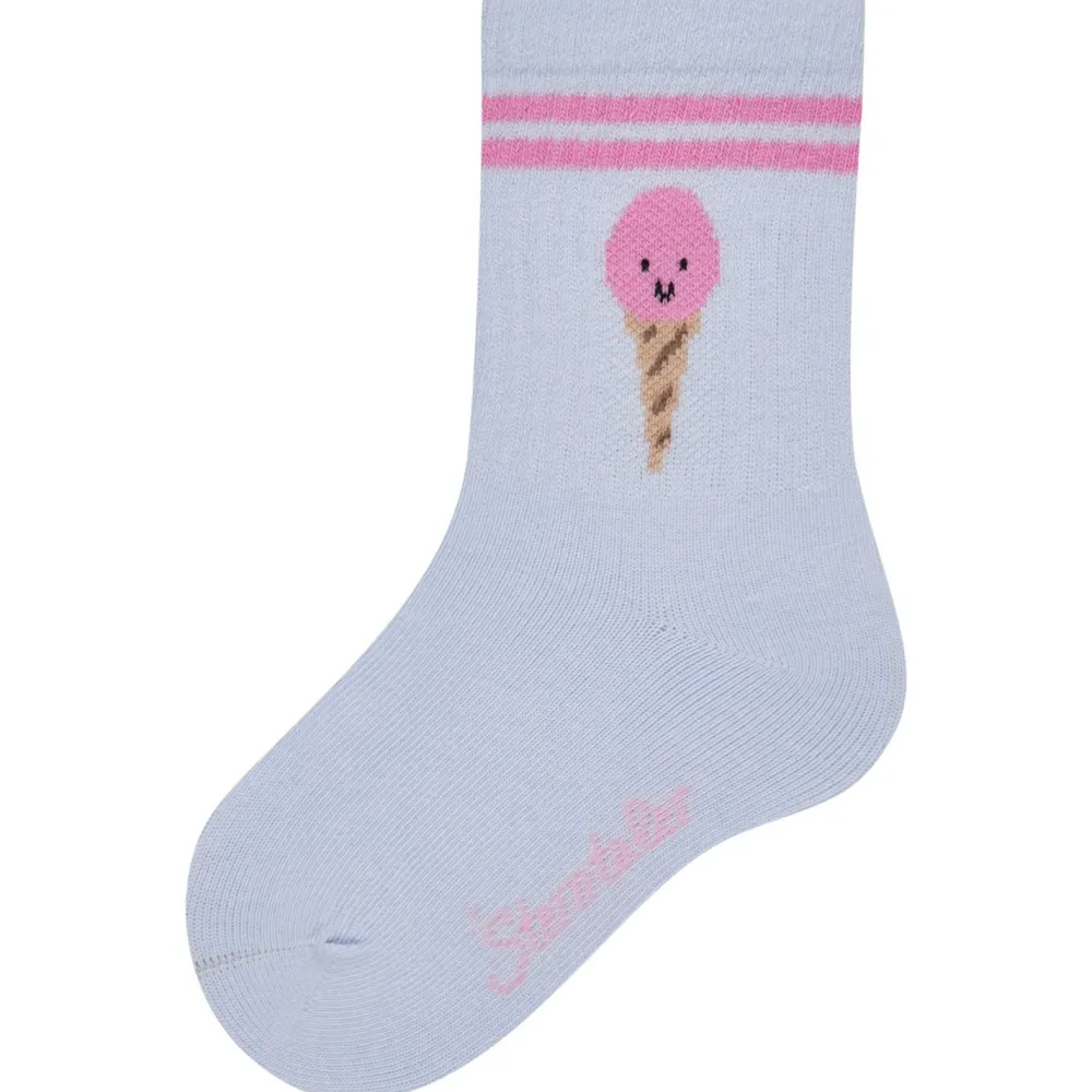 Sterntaler - Kid's Socken Eiswaffel - Multifunktionssocken Eisblau