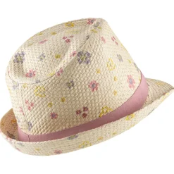 Sterntaler Alltagsbekleidung|Kopfbedeckungen-- Kid's Strohhut Blumen - Hut Sand