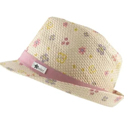 Sterntaler Alltagsbekleidung|Kopfbedeckungen-- Kid's Strohhut Blumen - Hut Sand