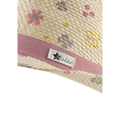 Sterntaler Alltagsbekleidung|Kopfbedeckungen-- Kid's Strohhut Blumen - Hut Sand