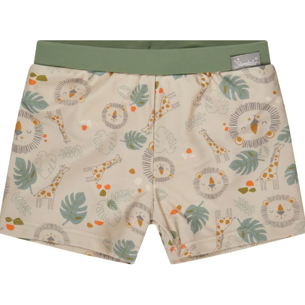 Sterntaler - Kid's Swim Shorts Safari - Badehose Beige Outlet