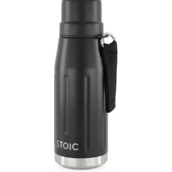 Stoic Trinkflaschen|Trekkingausrüstung-- HeladagenSt. Thermo Bottle Outdoor - Isolierflasche Black