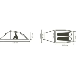 - FästaSt. EXT 2P UL - 2-Personen Zelt < Stoic New