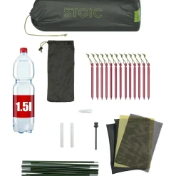 Stoic Trekkingzelte|Trekkingausrüstung-- FästaSt. 1P UL - 1-Personen Zelt Forest Green