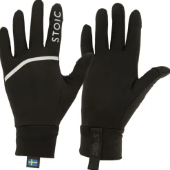 Stoic Laufbekleidung|Handschuhe-- HelsingborgSt. Running Gloves - Handschuhe Black / Black