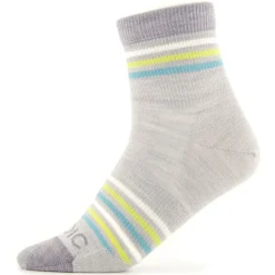 - Kid's Merino Everyday Quarter Socks Striped - Multifunktionssocken < Stoic Online