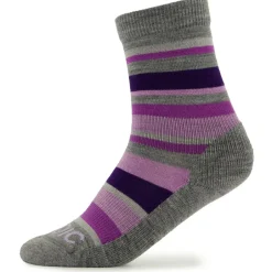 Stoic Wandersocken|Merinosocken-- Kid's Merino Trekking Crew Socks Stripes - Wandersocken