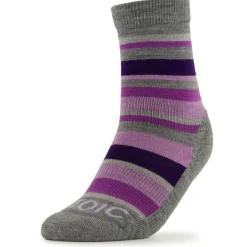 Stoic Wandersocken|Merinosocken-- Kid's Merino Trekking Crew Socks Stripes - Wandersocken