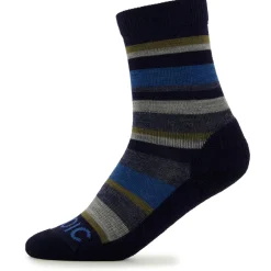 Stoic Wandersocken|Merinosocken-- Kid's Merino Trekking Crew Socks Stripes - Wandersocken