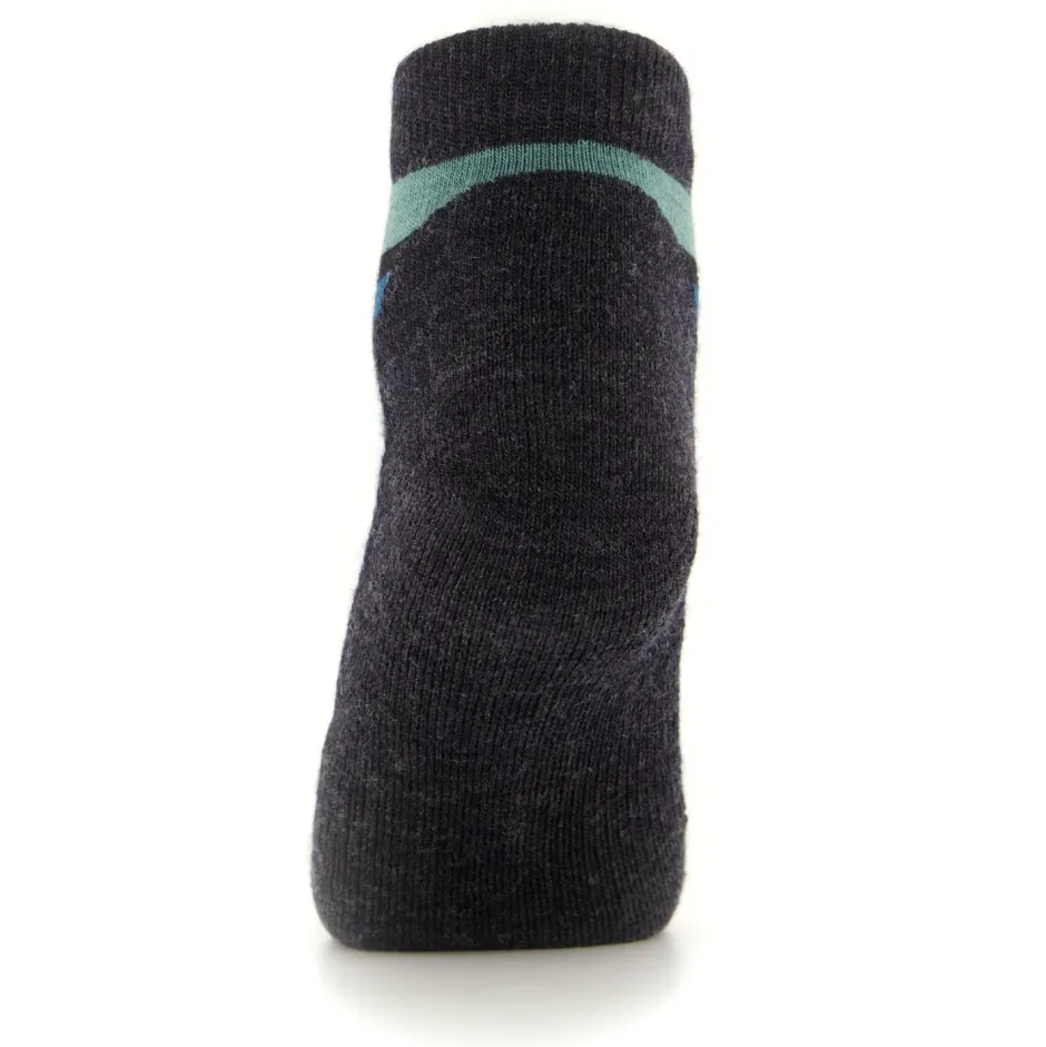 Stoic - Kid's Merino Trekking Quarter Socks Striped - Wandersocken
