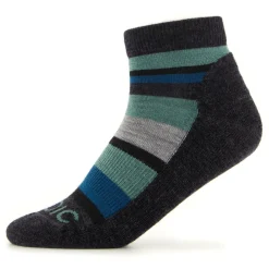 Stoic - Kid's Merino Trekking Quarter Socks Striped - Wandersocken