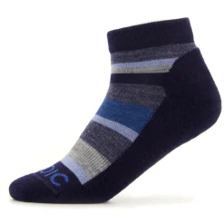 Stoic - Kid's Merino Trekking Quarter Socks Striped - Wandersocken
