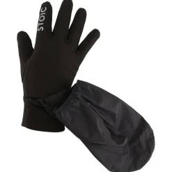 Stoic Alltagsbekleidung|Laufbekleidung-- MedleSt. II w. Pull Over - Handschuhe Black / Black