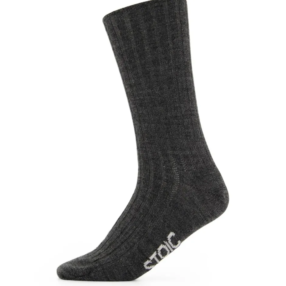 Stoic Socken|Socken-- Merino Basic Rib Socks Heritage - Multifunktionssocken