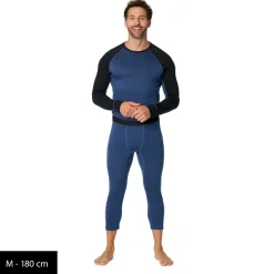 Stoic Skibekleidung|Merinounterwäsche-- Merino180 BengtSt. 3/4 Pants - Merinounterwäsche
