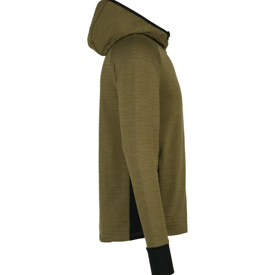 Stoic Trekkingbekleidung|Alltagsbekleidung-- MerinoFleece260 FlenSt. Zip Hoody - Merinohoodie