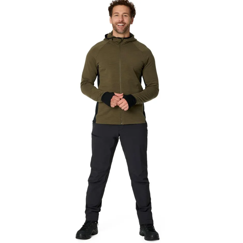 Stoic Trekkingbekleidung|Alltagsbekleidung-- MerinoFleece260 FlenSt. Zip Hoody - Merinohoodie