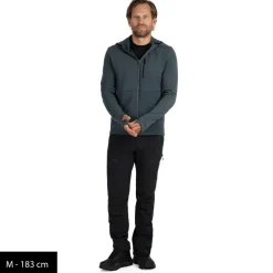 Stoic - MerinoGrid285 NorrdalSt. Zip Hoody - Fleecejacke