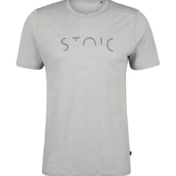 Stoic Alltagsbekleidung|Wanderbekleidung-- Merino155 LaholmSt. Print T-Shirt Stripes - Merinoshirt