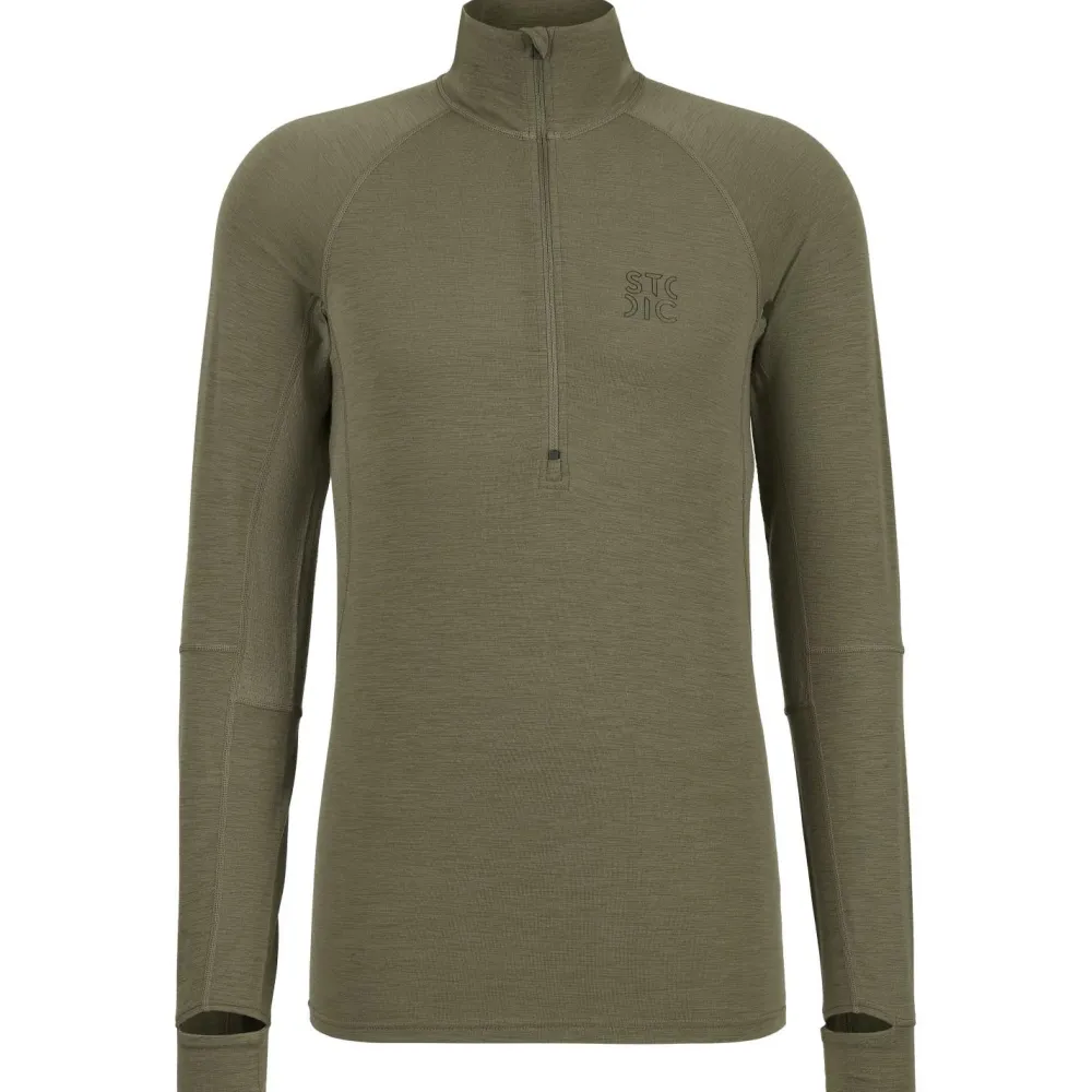 Stoic - MerinoMesh150 SadjemSt. L/S Half Zip - Merinounterwäsche Discount