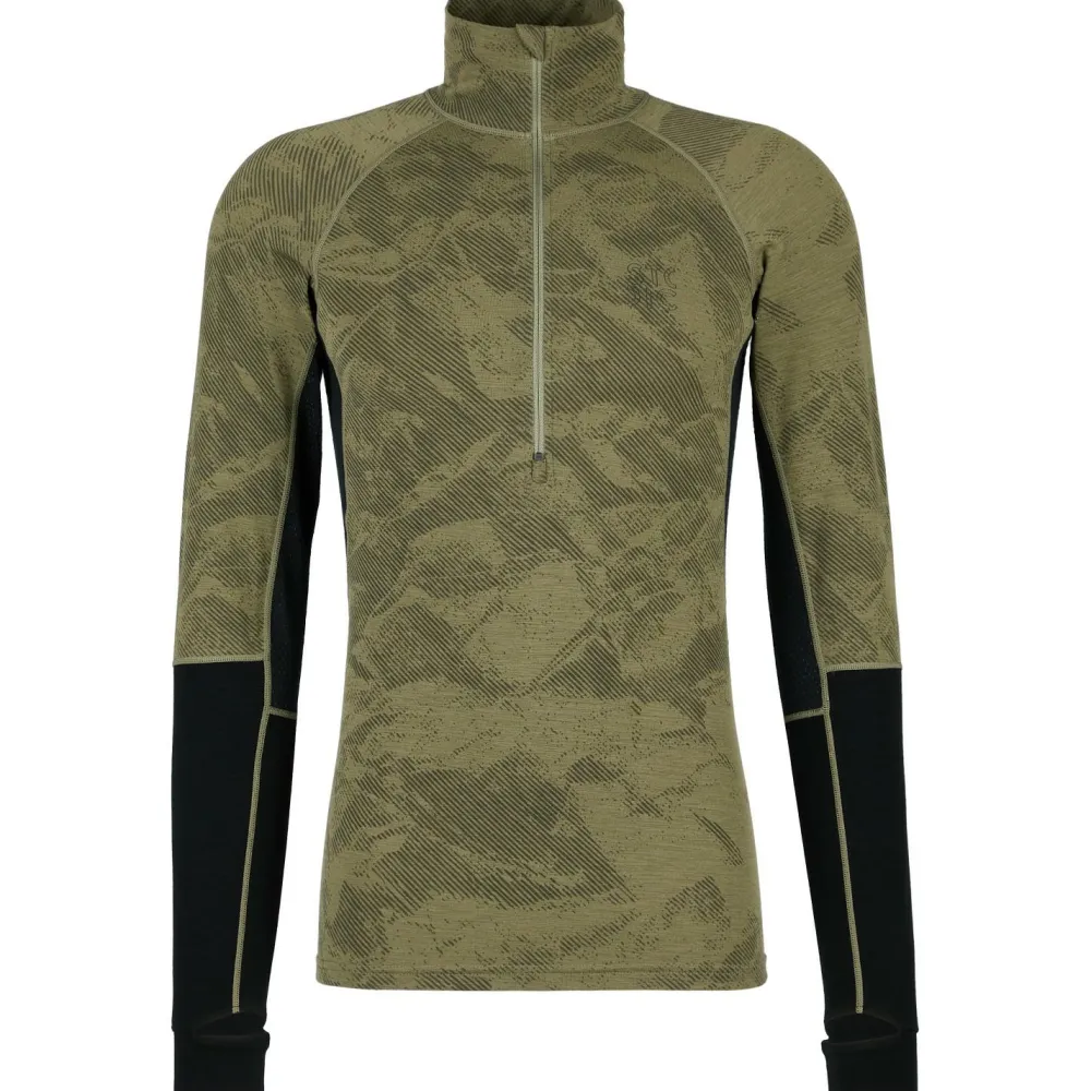 Stoic - MerinoMesh150 SadjemSt. L/S Half Zip - Merinounterwäsche Discount
