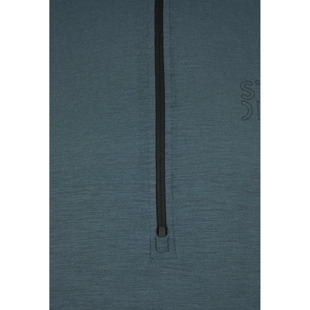 Stoic - MerinoMesh150 SadjemSt. L/S Half Zip - Merinounterwäsche Discount