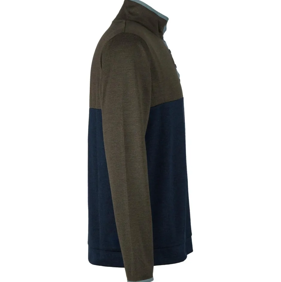 Stoic Alltagsbekleidung|Pullover & Hoodies-- Merino260 MMXX.Göteborg Snap - Merinopullover