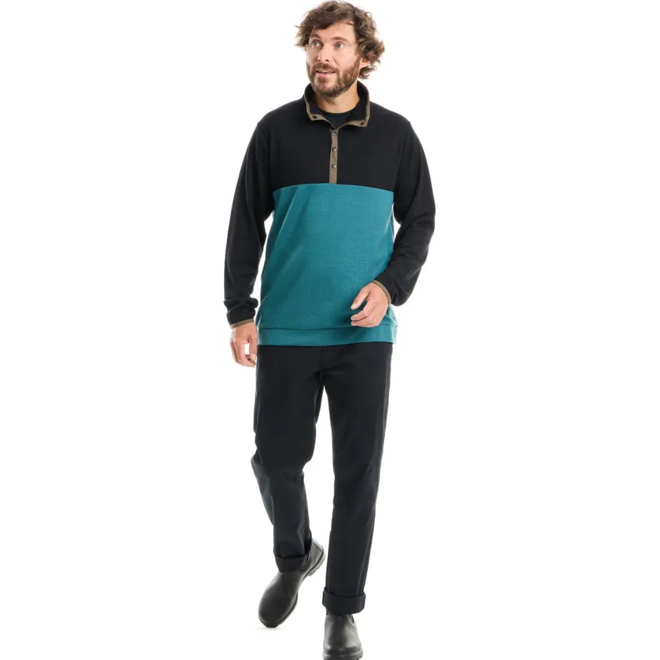 Stoic Alltagsbekleidung|Pullover & Hoodies-- Merino260 MMXX.Göteborg Snap - Merinopullover