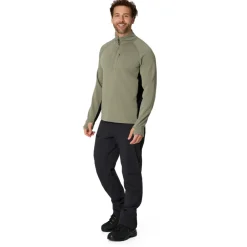 Stoic Trekkingbekleidung|Alltagsbekleidung-- MerinoWaffleFleece320 NorrdalSt. Half Zip - Merinopullover
