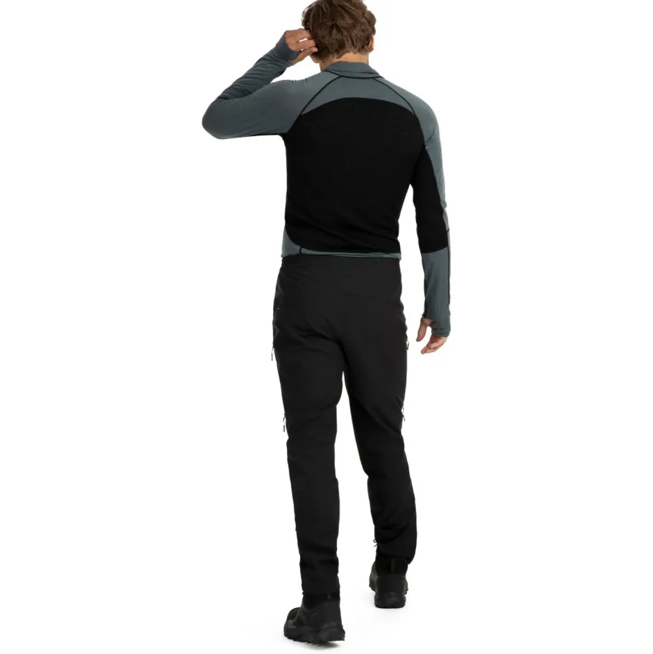 Stoic Trekkingbekleidung|Wanderbekleidung-- VittangiSt. Softshell Pants - Softshellhose Black