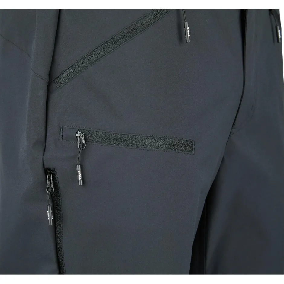 Stoic Trekkingbekleidung|Wanderbekleidung-- VittangiSt. Softshell Pants - Softshellhose Black