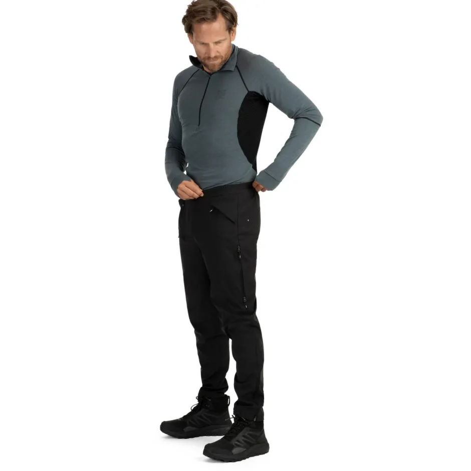 Stoic Trekkingbekleidung|Wanderbekleidung-- VittangiSt. Softshell Pants - Softshellhose Black