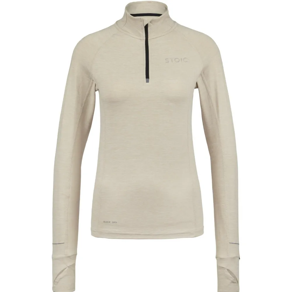 Stoic - Women's HelsingborgSt. Performance L/S with Zip - Laufshirt Clearance