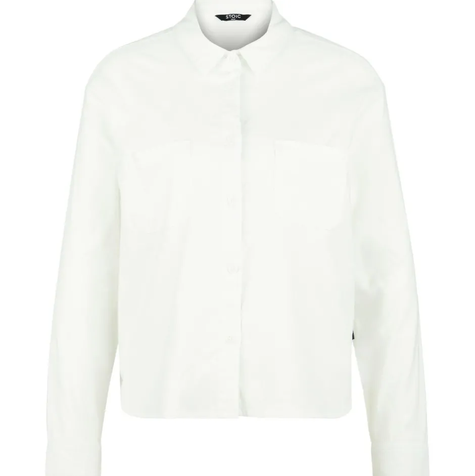 Stoic Wanderbekleidung|Shirts, Hemden & Longsleeves-- Women's Hemp54 BjurholmSt. L/S Blouse - Bluse