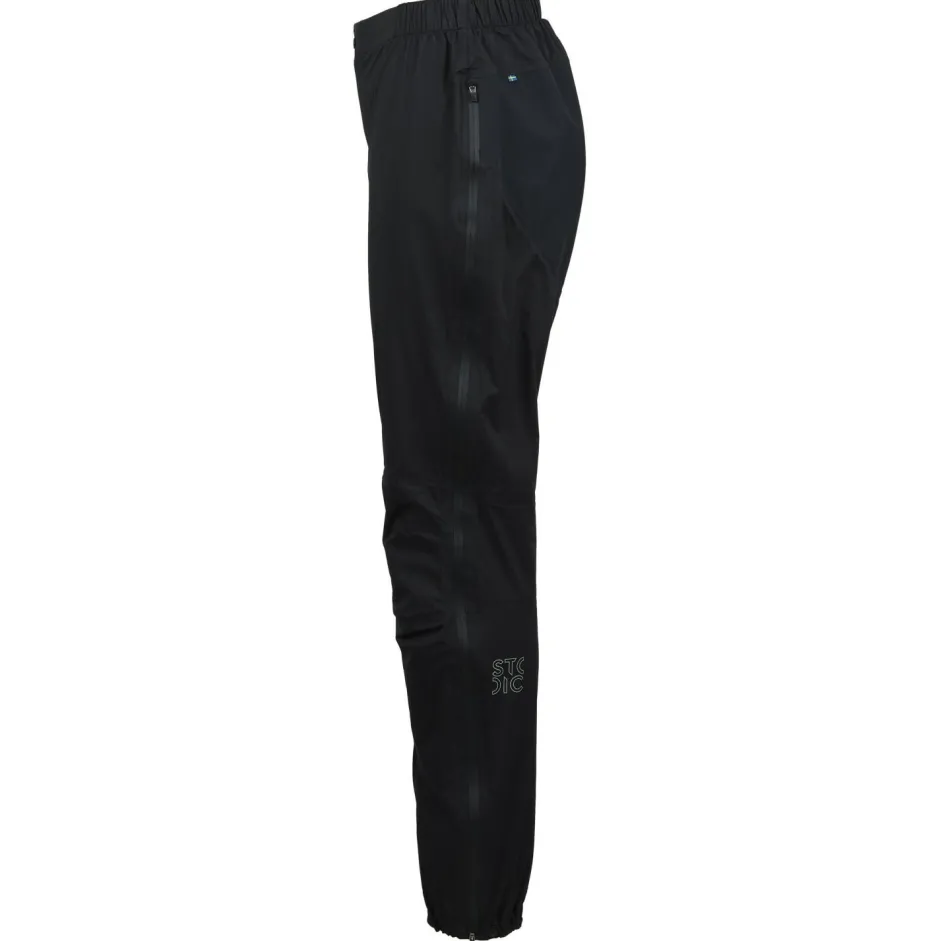 Stoic Trekkingbekleidung|Fahrradbekleidung-- Women's KalmarSt. 3L Full Zip Rain Pants - Regenhose Black