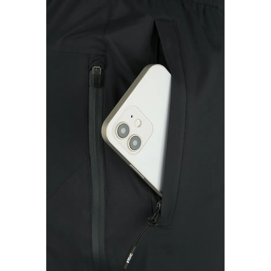 Stoic Trekkingbekleidung|Fahrradbekleidung-- Women's KalmarSt. 3L Full Zip Rain Pants - Regenhose Black