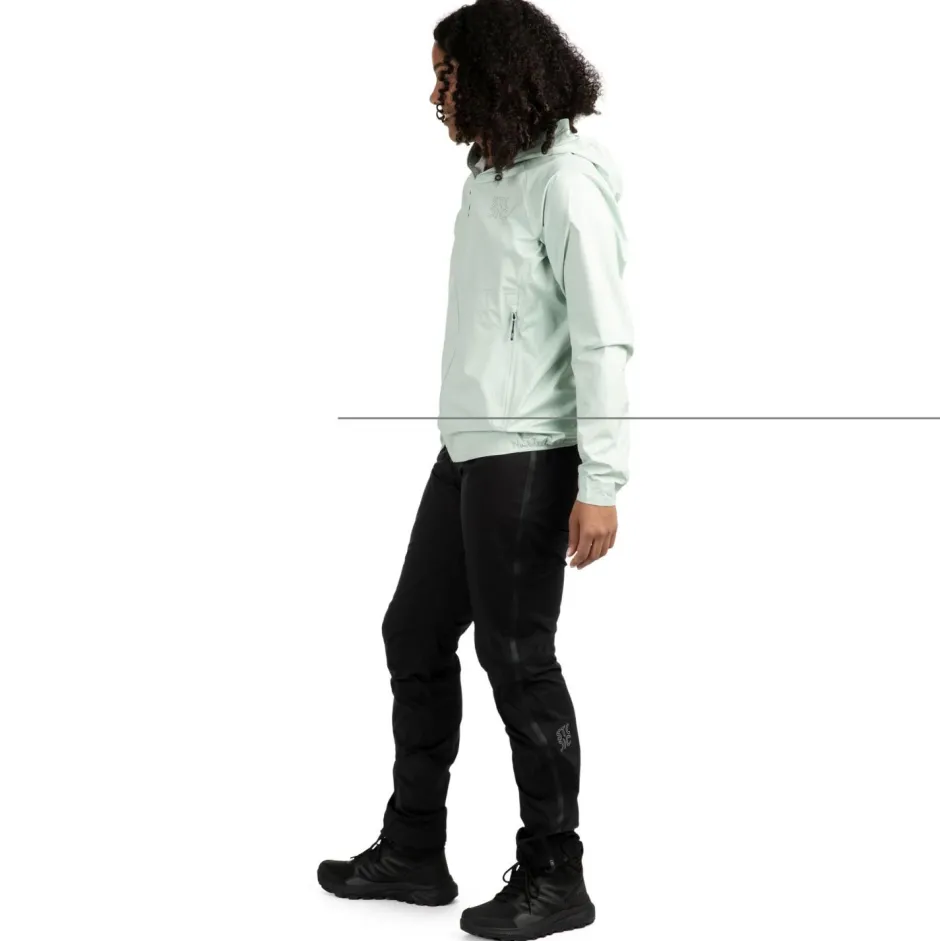 Stoic Trekkingbekleidung|Fahrradbekleidung-- Women's KalmarSt. 3L Full Zip Rain Pants - Regenhose Black