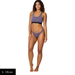 Stoic Alltagsbekleidung|Wanderbekleidung-- Women's Merino150 AlsenSt. Thong - Merinounterwäsche Black