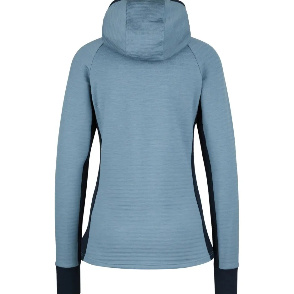 Stoic Trekkingbekleidung|Alltagsbekleidung-- Women's MerinoFleece260 FlenSt. Half Zip with Hood - Merinohoodie