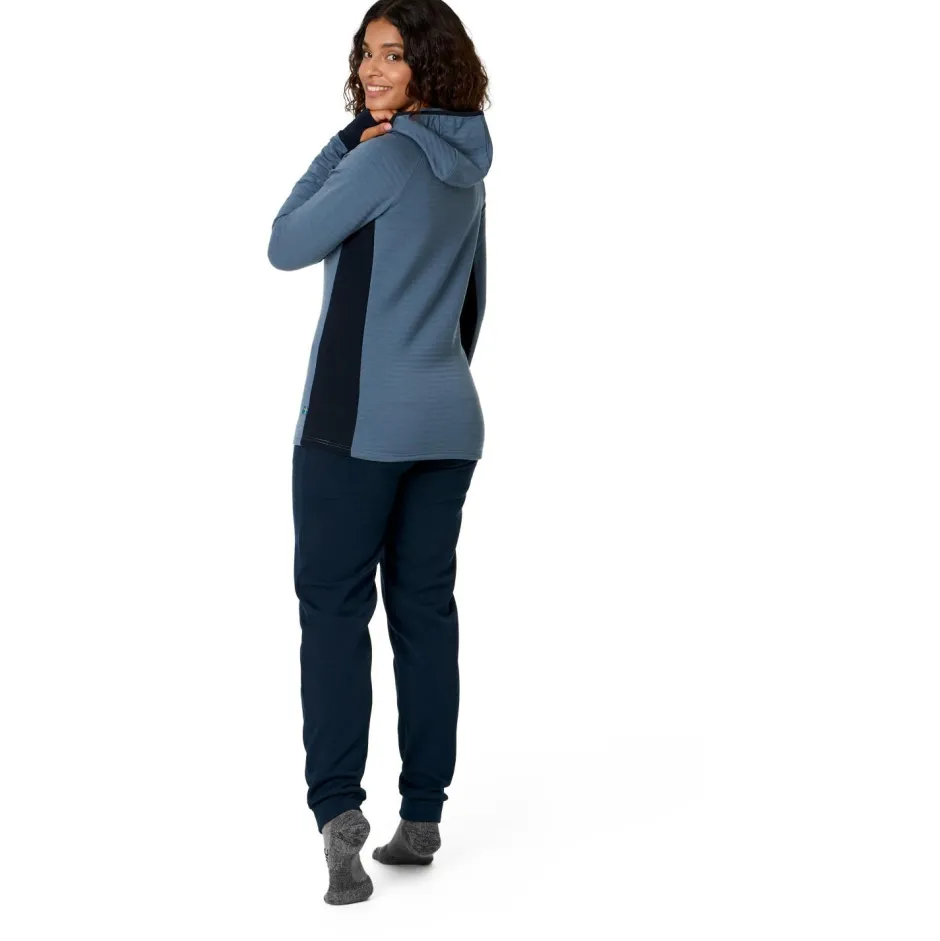 Stoic Trekkingbekleidung|Alltagsbekleidung-- Women's MerinoFleece260 FlenSt. Half Zip with Hood - Merinohoodie