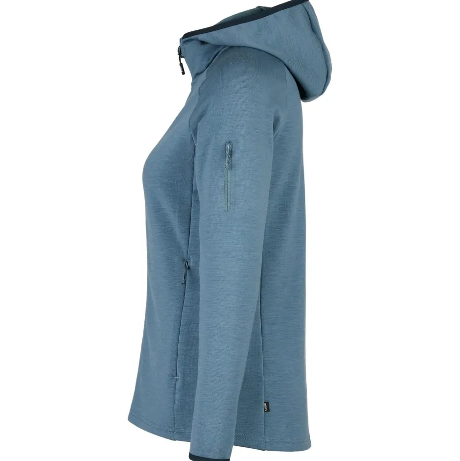 Stoic Trekkingbekleidung|Alltagsbekleidung-- Women's MerinoFleece335 KuolpaSt. II Zip Hoody - Merinohoodie