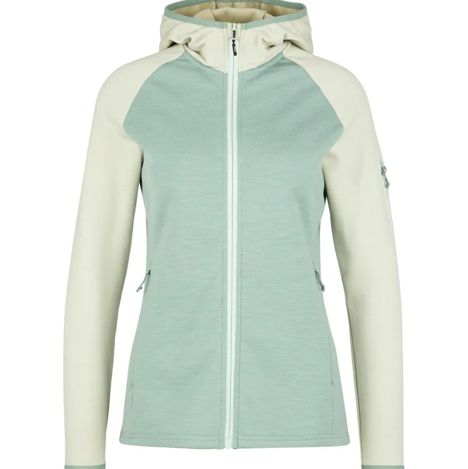 Stoic Trekkingbekleidung|Alltagsbekleidung-- Women's MerinoFleece335 KuolpaSt. II Zip Hoody - Merinohoodie