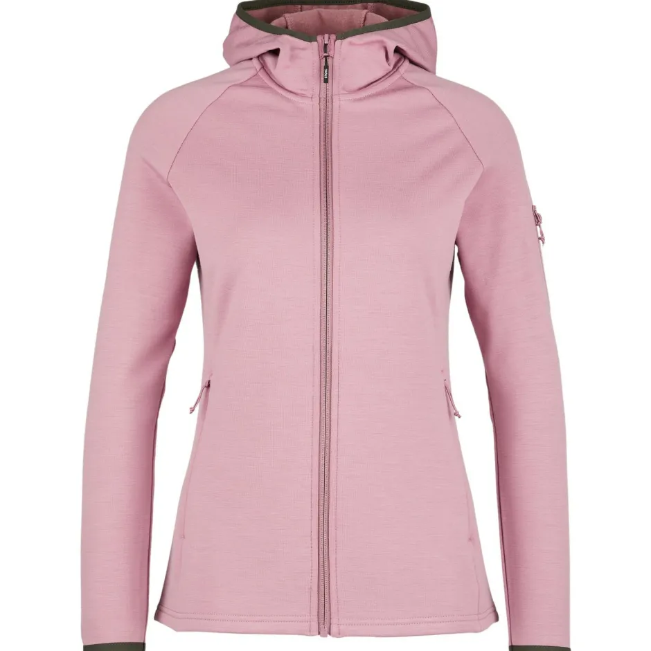 Stoic Trekkingbekleidung|Alltagsbekleidung-- Women's MerinoFleece335 KuolpaSt. II Zip Hoody - Merinohoodie
