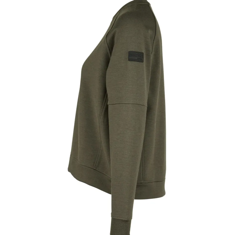 Stoic Alltagsbekleidung|Pullover & Hoodies-- Women's MerinoFleece335 MMXX. Lulea Crew - Merinopullover